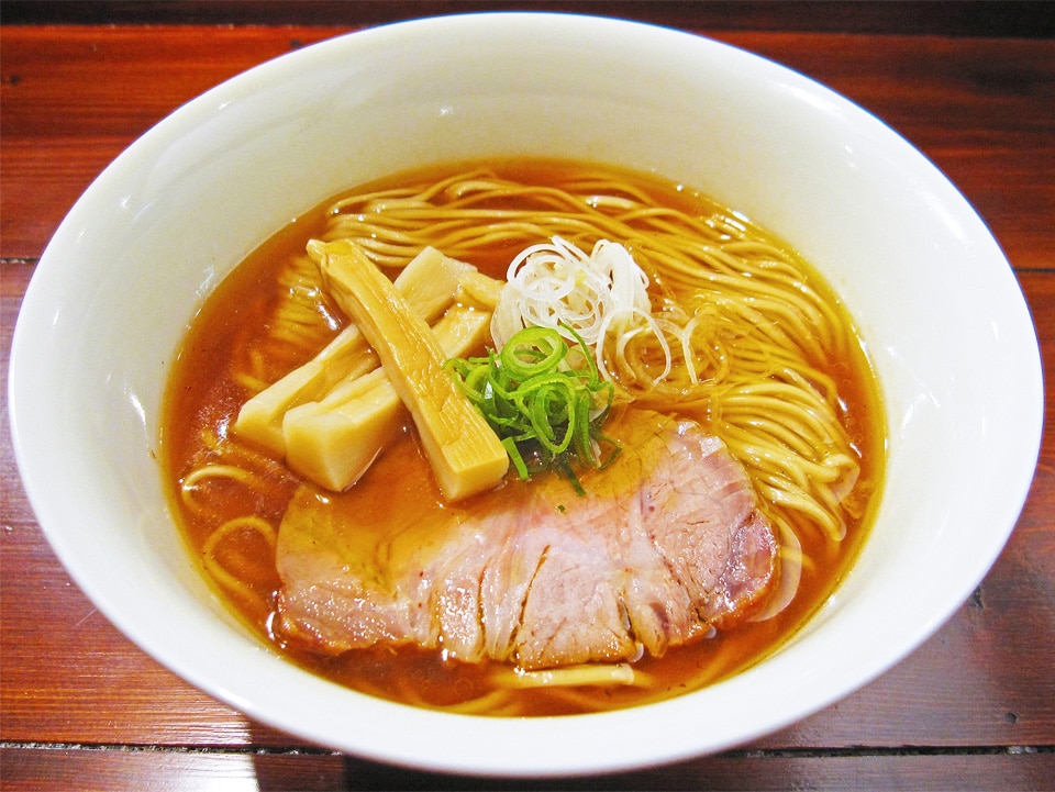 Ramen Yamaguchi bowl in Shinjuku