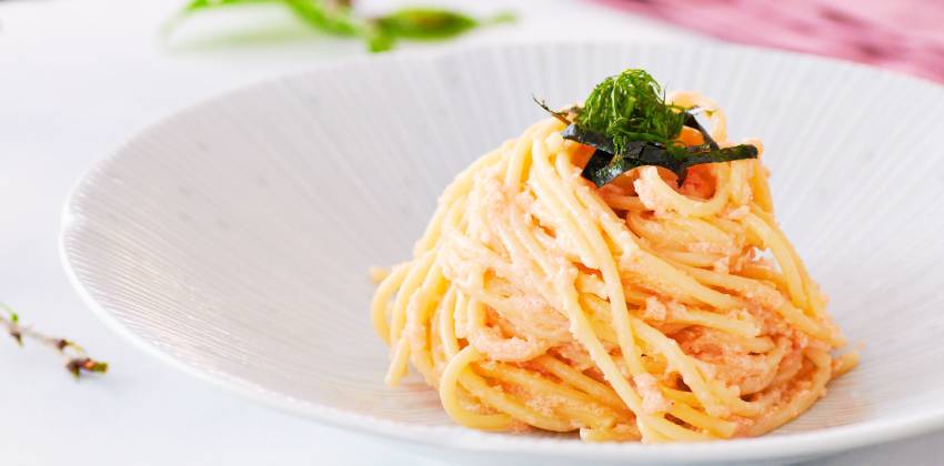 Itameshi style Tarako Spaghetti