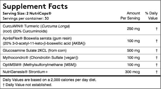 Performance Lab Flex Ingredients